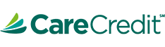 CareCredit logo with green leaf design for North Salt Lake Dental financing services.